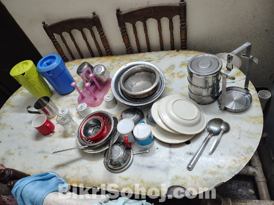 Dining table and chairs